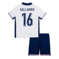 England Conor Gallagher #16 Hjemmebanesæt Børn EM 2024 Kortærmet (+ Korte bukser)